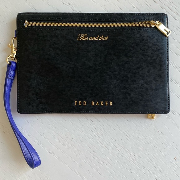 Ted Baker Wristlet Pouch Stash for Cash - Picture 1 of 9